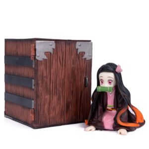 KELAKE GK Demon Slayer Nezuko Figure Statue Figurine Kamado Collection 6 PVC Gift