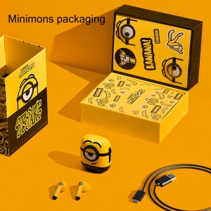 Minions wireless semi-in-ear bluetooth headset