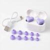 Wireless Headphones Heart Shaped Earphones Woman Bluetooth Earphone High Quality Heart Earbuds