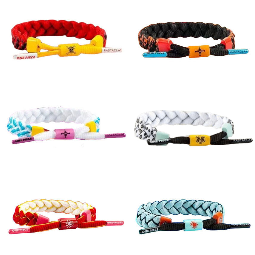 Luffy Ace Chopper Braided Bracelet Shoelace Hand Rope Perfect Gift for Loved Ones Manga Fun Shop