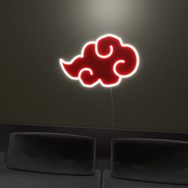 Akatsuki Personality Fashion Night Light: Wall Hanging Decorative Light (Perfect for Couples, Friends, and Loved Ones)
