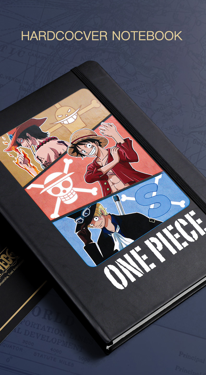 One Piece Stationery High Appearance Level Gift Box ONE PIECE New Journey Gift Box Neutral Pen Book sticker set