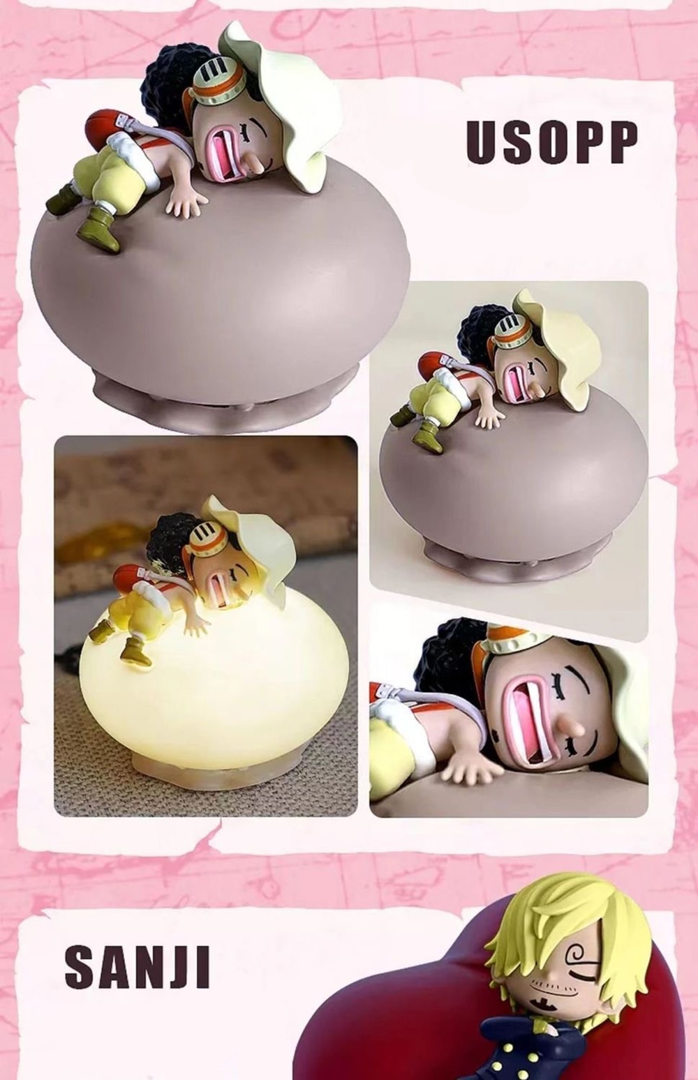 One Piece Sweet Dreams Blind Box night light lamp blind box