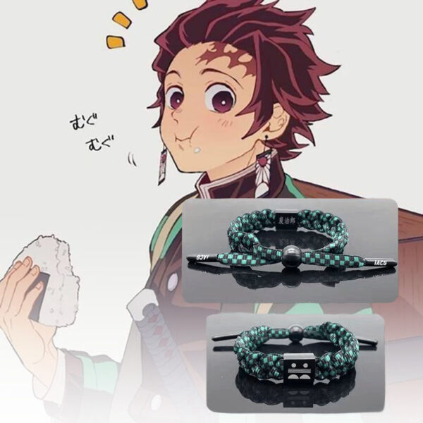 Tanjirou/Nezuko/Inosuke/Zenitsu Stylish Shoelace Bracelet