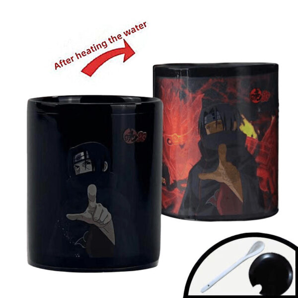 Naruto Discoloration Cup Pein/Itachi/Madara Stylish Encounter Hot Water Discoloration Cup