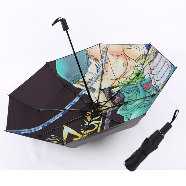 Zoro Katana One Piece Umbrella: 1:1 Scale, Rust-Proof, with Bonus Straps