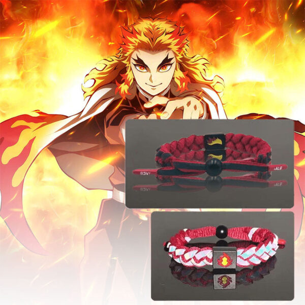 Tanjirou/Nezuko/Inosuke/Zenitsu Stylish Shoelace Bracelet