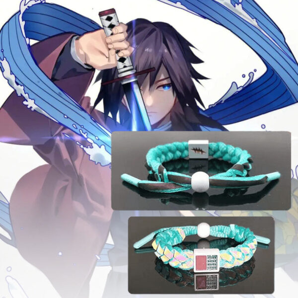 Tanjirou/Nezuko/Inosuke/Zenitsu Stylish Shoelace Bracelet