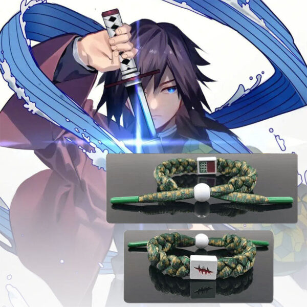 Tanjirou/Nezuko/Inosuke/Zenitsu Stylish Shoelace Bracelet