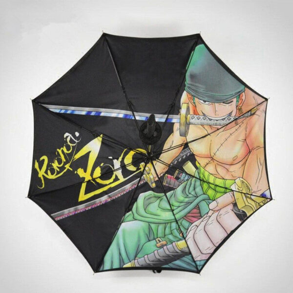 Zoro Katana One Piece Umbrella: 1:1 Scale, Rust-Proof, with Bonus Straps