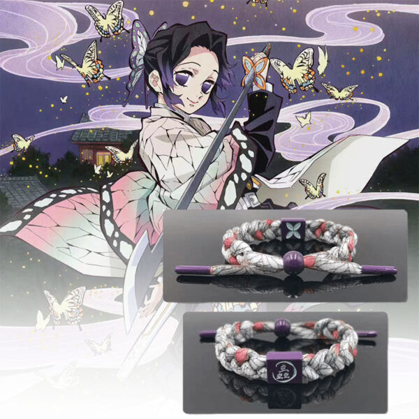 Tanjirou/Nezuko/Inosuke/Zenitsu Stylish Shoelace Bracelet