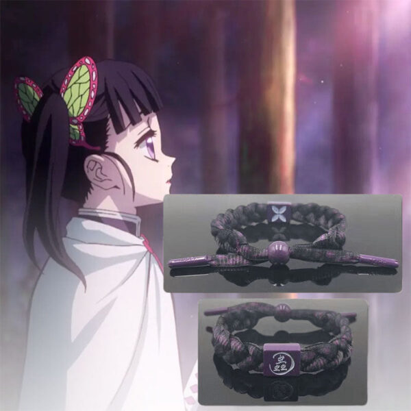 Tanjirou/Nezuko/Inosuke/Zenitsu Stylish Shoelace Bracelet