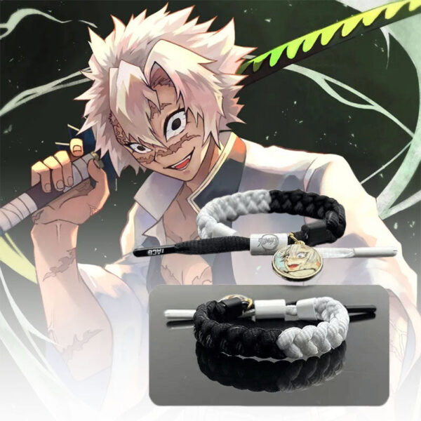 Tanjirou/Nezuko/Inosuke/Zenitsu Stylish Shoelace Bracelet