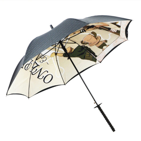 Zoro Katana One Piece Umbrella: 1:1 Scale, Rust-Proof, with Bonus Straps