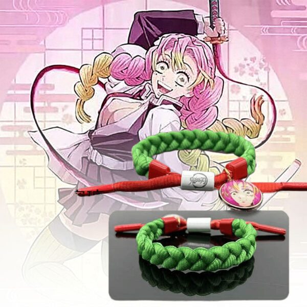 Tanjirou/Nezuko/Inosuke/Zenitsu Stylish Shoelace Bracelet