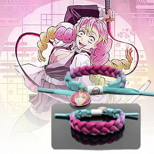 Tanjirou/Nezuko/Inosuke/Zenitsu Stylish Shoelace Bracelet