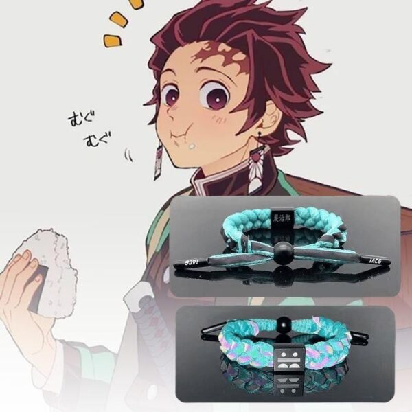 Tanjirou/Nezuko/Inosuke/Zenitsu Stylish Shoelace Bracelet