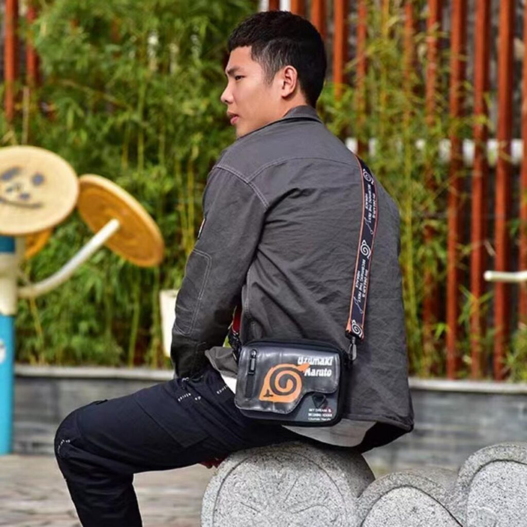 Uzumaki Stylish Crossbody Bag: Fashionable and Handsome Shoulder Bag