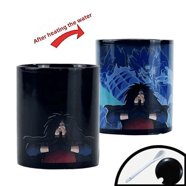 Naruto Discoloration Cup Pein/Itachi/Madara Stylish Encounter Hot Water Discoloration Cup