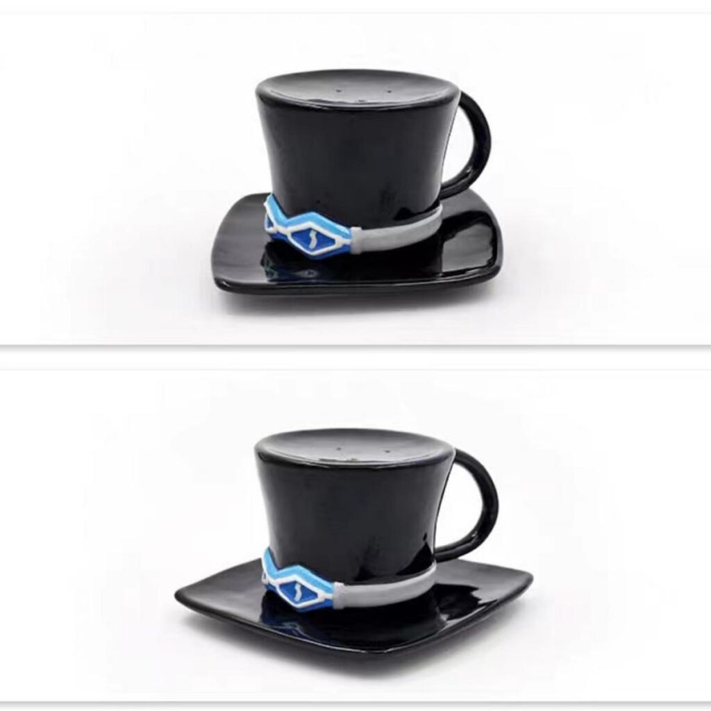 One Piece Mug Luffy/Ace/Sabo Hat Shaped Ceramic Mug Collection: Limited Edition Dolomite Mugs