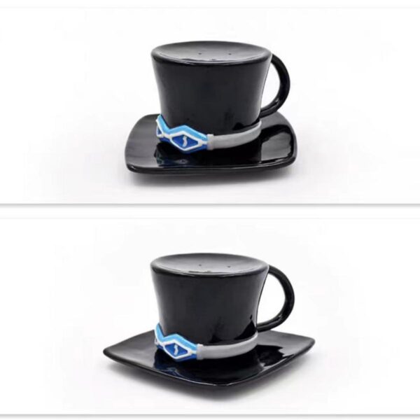 One Piece Mug Luffy/Ace/Sabo Hat Shaped Ceramic Mug Collection: Limited Edition Dolomite Mugs