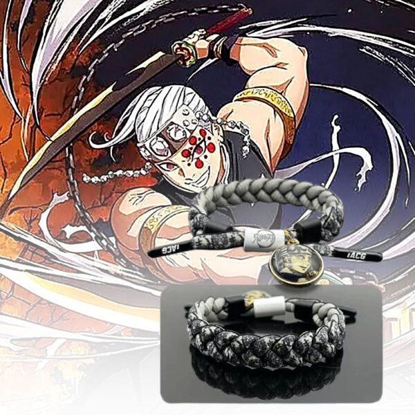 Tanjirou/Nezuko/Inosuke/Zenitsu Stylish Shoelace Bracelet