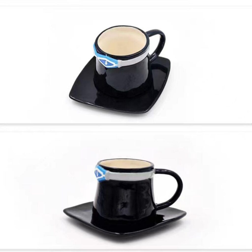 One Piece Mug Luffy/Ace/Sabo Hat Shaped Ceramic Mug Collection: Limited Edition Dolomite Mugs