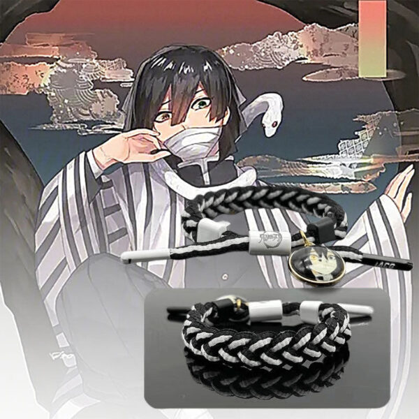 Tanjirou/Nezuko/Inosuke/Zenitsu Stylish Shoelace Bracelet