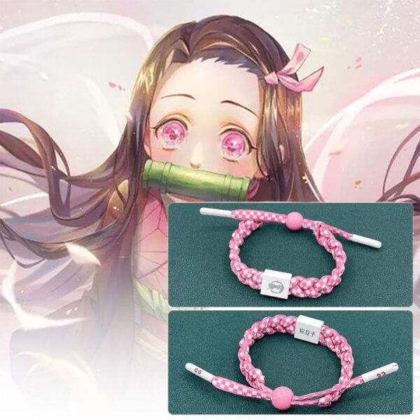 Tanjirou/Nezuko/Inosuke/Zenitsu Stylish Shoelace Bracelet