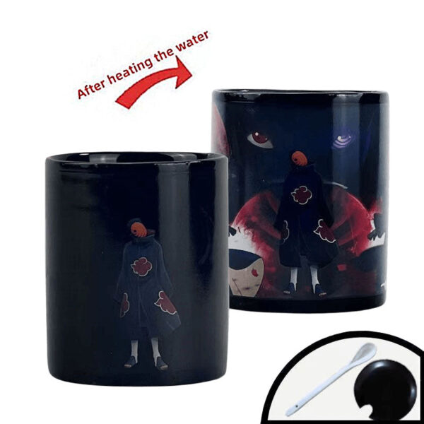 Naruto Discoloration Cup Pein/Itachi/Madara Stylish Encounter Hot Water Discoloration Cup