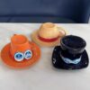 One Piece Mug Luffy/Ace/Sabo Hat Shaped Ceramic Mug Collection: Limited Edition Dolomite Mugs