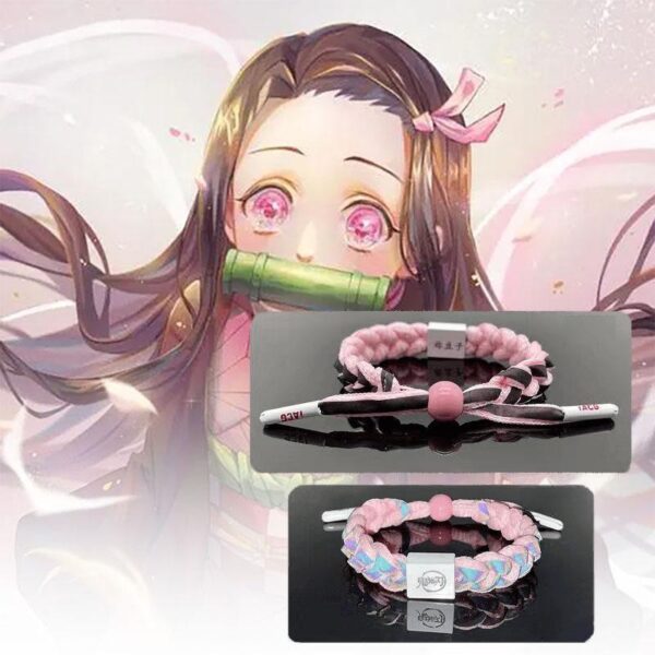 Tanjirou/Nezuko/Inosuke/Zenitsu Stylish Shoelace Bracelet