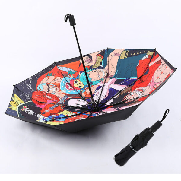 Zoro Katana One Piece Umbrella: 1:1 Scale, Rust-Proof, with Bonus Straps