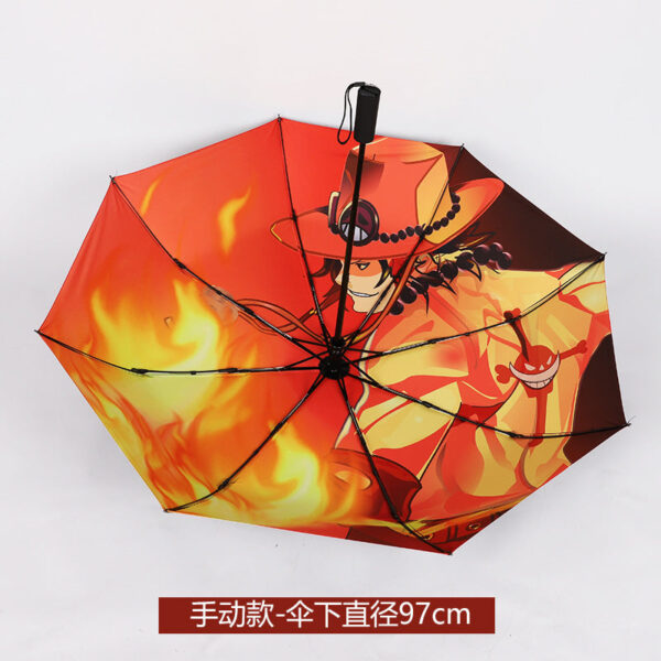 Zoro Katana One Piece Umbrella: 1:1 Scale, Rust-Proof, with Bonus Straps