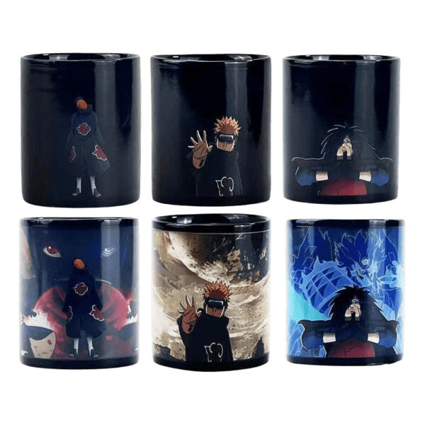 Naruto Discoloration Cup Pein/Itachi/Madara Stylish Encounter Hot Water Discoloration Cup