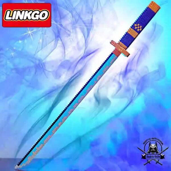 One Piece Zoro Yamato Sword Building Block Assembled Scabbard, Shusui, Sandai kitetsu, Wadou Ichimonji