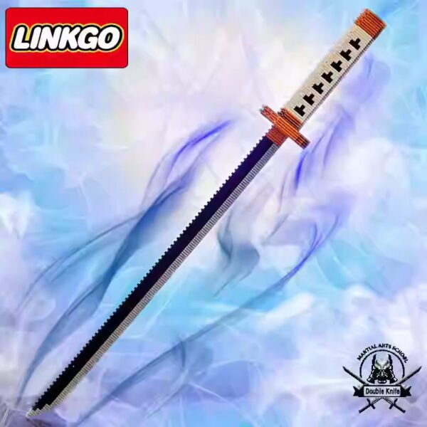 One Piece Zoro Yamato Sword Building Block Assembled Scabbard, Shusui, Sandai kitetsu, Wadou Ichimonji