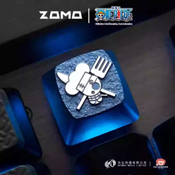 ZOMOPlus One Piece Nautical Mechanical Personality Keyboard Keycap High Aesthetic Keycap